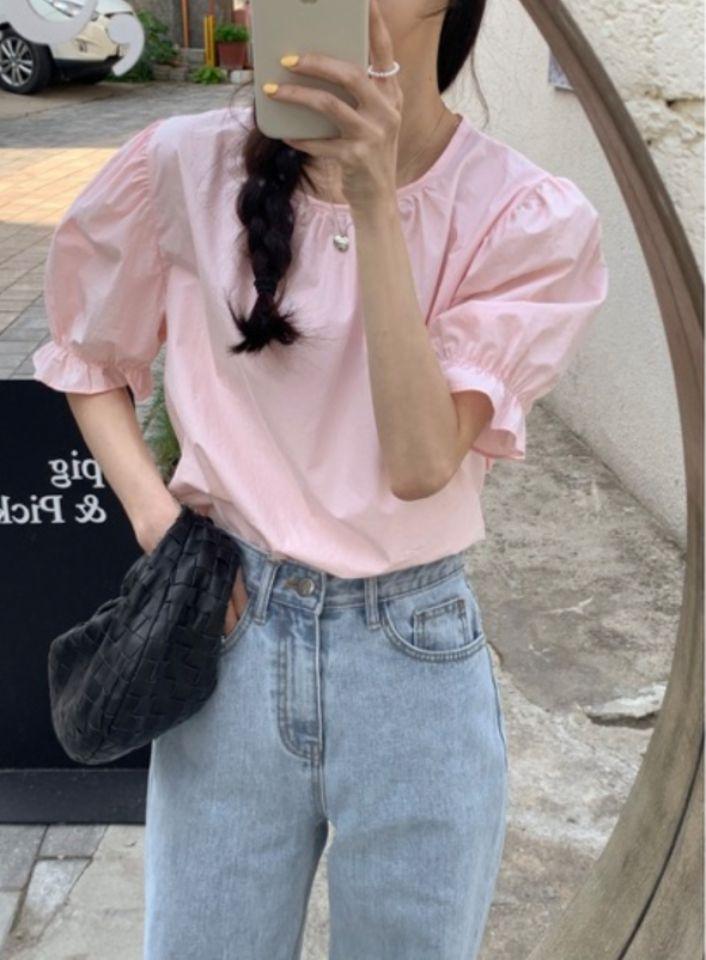 STAY HERE東大門直郵女士新品推薦25春夏熱賣職業襯衫蕾絲衫STAY HERE襯衫/蕾絲衫