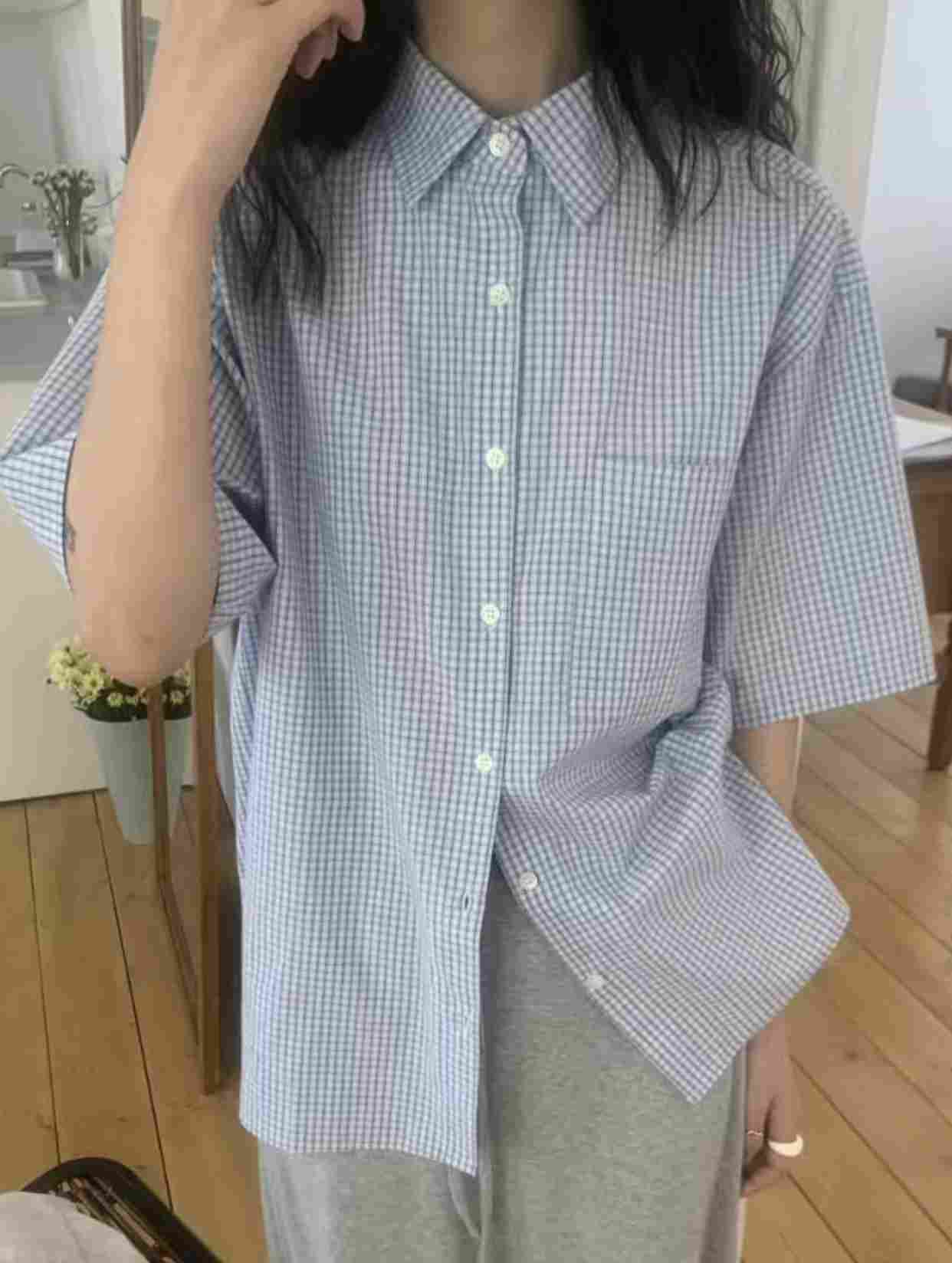 FEVER韓國直郵女士新品真品時尚休閑推薦25春夏人氣襯衫蕾絲衫FEVER襯衫/蕾絲衫