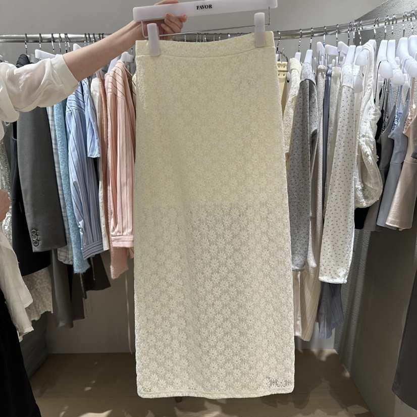 FAVOR-P韓國直郵㊣女裝新品時尚熱賣休閑人氣推薦25春夏長裙FAVOR長裙