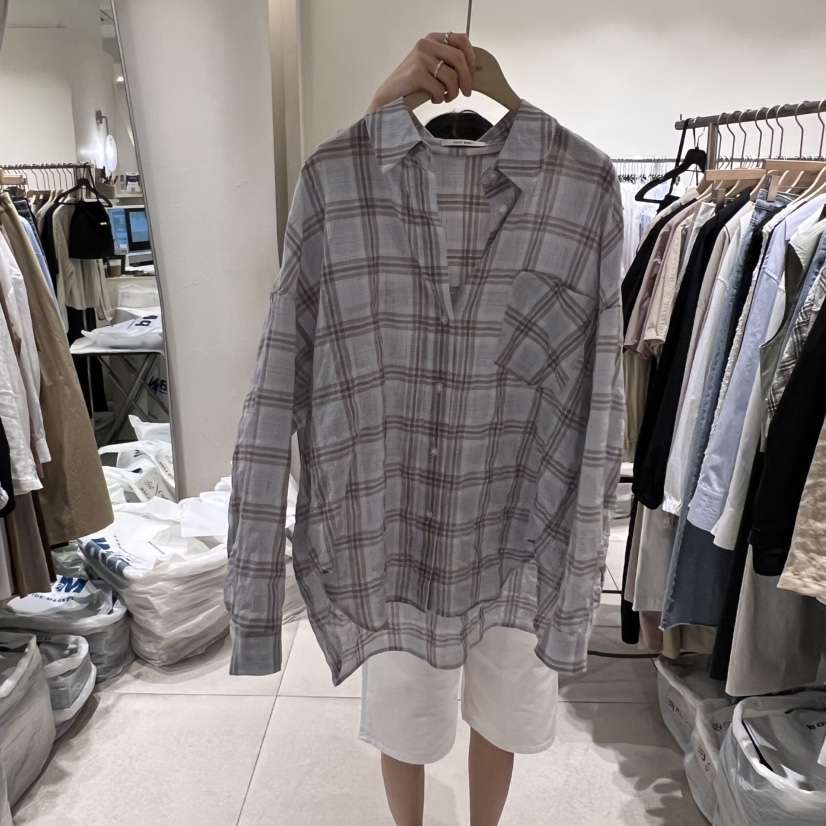 NAVYBURST直郵韓國代購㊣女裝新品熱賣休閑推薦時尚襯衫蕾絲衫NAVY BURST襯衫/蕾絲衫