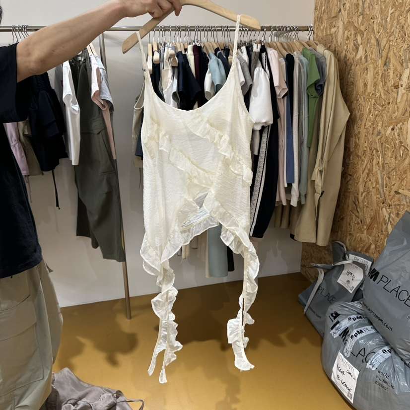 DE VENTI東大門實拍女士新款熱賣25春夏時尚人氣休閑吊帶背心DE VENTI吊帶/背心