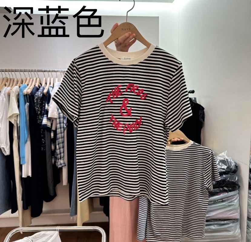 NAVE韓國直郵女裝新品休閑職業推薦人氣時尚熱賣25春夏真品T恤NAVET恤