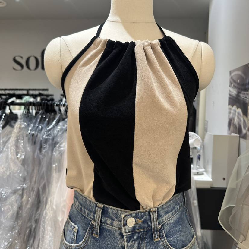 SOFTNESS韓國直郵女士新品時尚休閑熱賣職業25春夏吊帶背心Softness/Cosmic吊帶/背心
