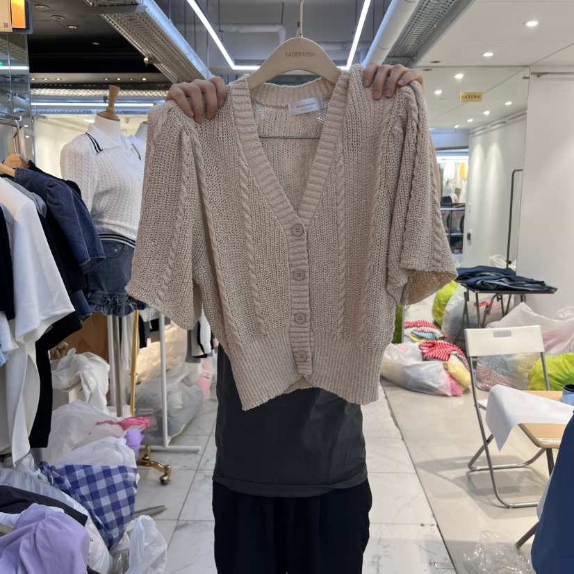 SAGE BRUSH東大門實拍女裝新品時尚人氣推薦真品職業針織衫SAGE BRUSH針織衫