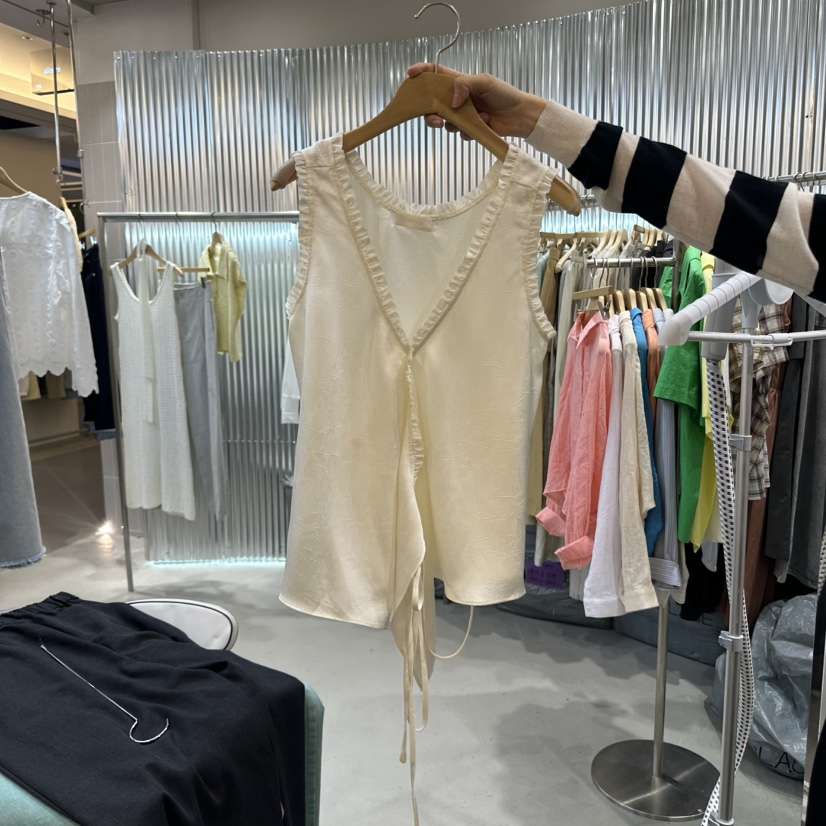 ALEGRE東大門代購女士新品職業25春夏人氣熱賣真品吊帶背心ALEGRE吊帶/背心