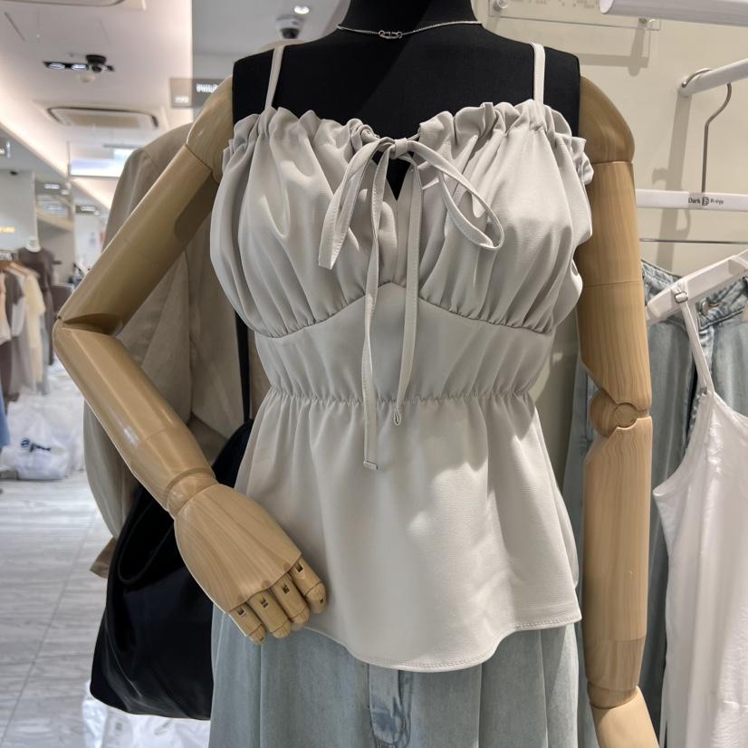 DARKBEIGE東大門代購女士新品真品推薦職業時尚熱賣吊帶背心DARK BEIGE吊帶/背心