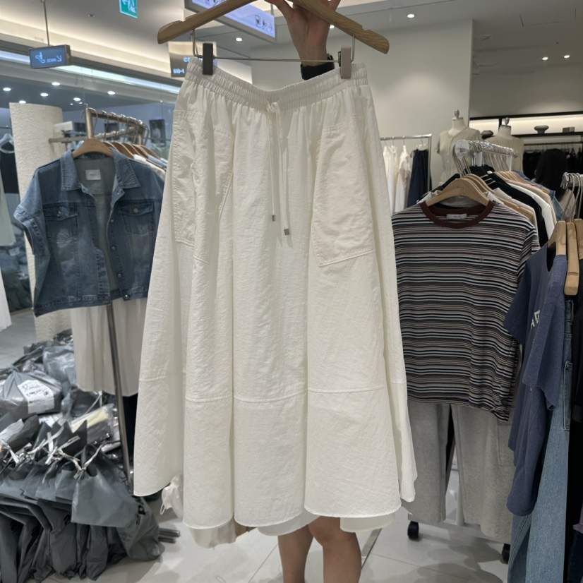 BLUEI-D東大門實拍女裝新品真品熱賣人氣時尚職業休閑長裙Blue i-d長裙