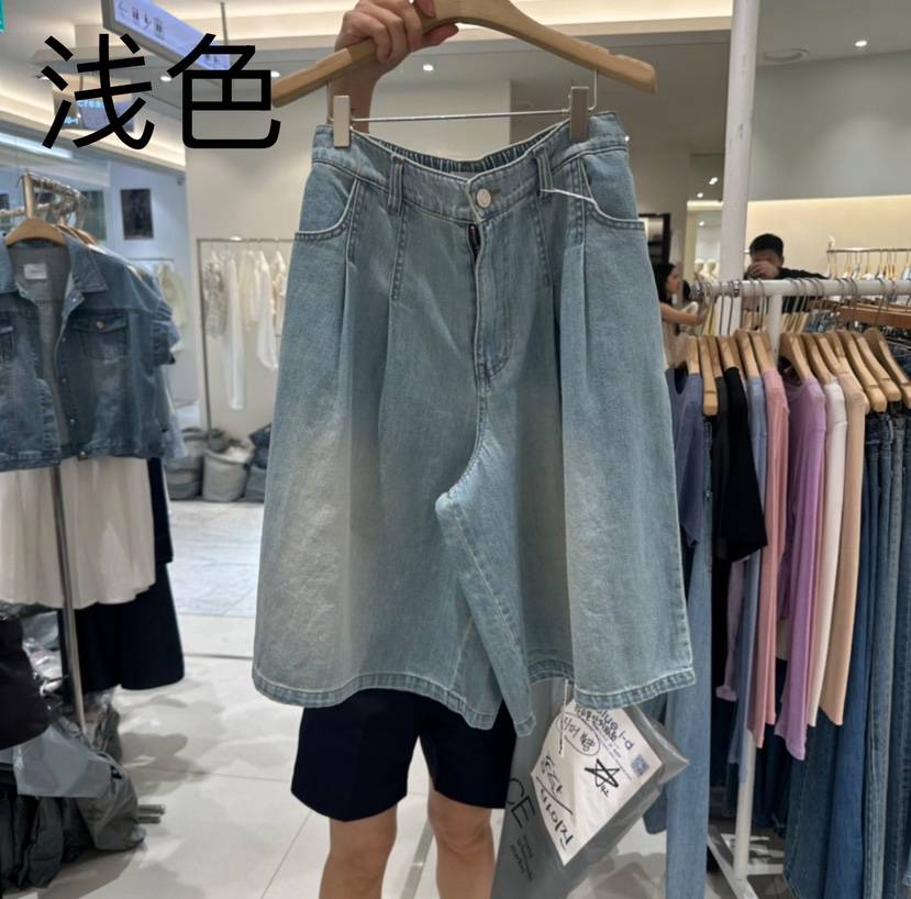 BLUEI-D東大門直郵女士新品職業推薦真品熱賣人氣休閑短褲Blue i-d短褲