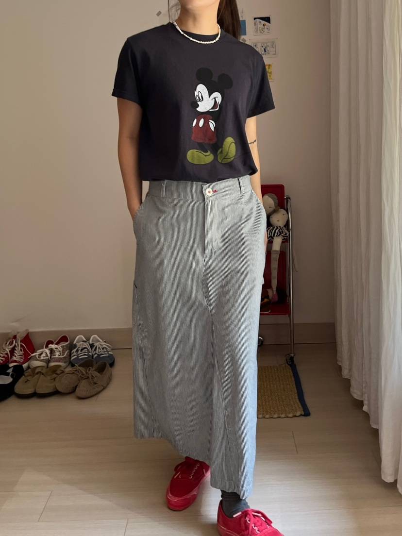AT NOTE韓國直郵女裝新品休閑25春夏人氣真品推薦時尚長裙AT NOTE長裙