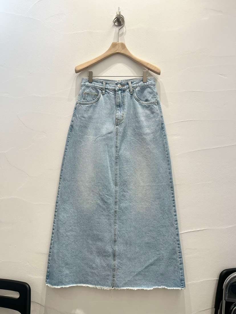 BROWN PAPER-S東大門代購女士新品休閑25春夏職業長裙長款BROWN PAPER長裙