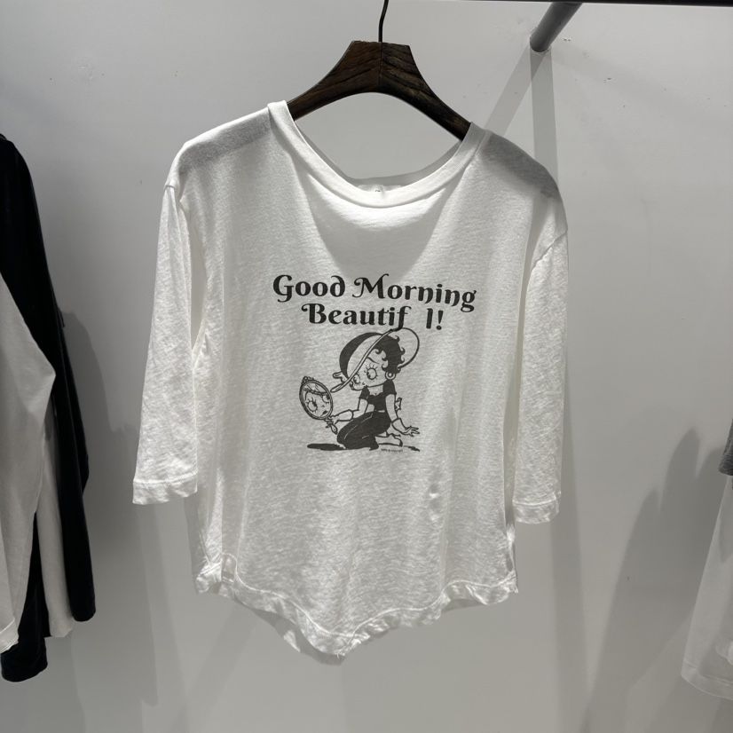 JANE BIRKIN韓國代購女士新品熱賣休閑推薦人氣職業25春夏T恤JANE BIRKIN設計師品牌T恤