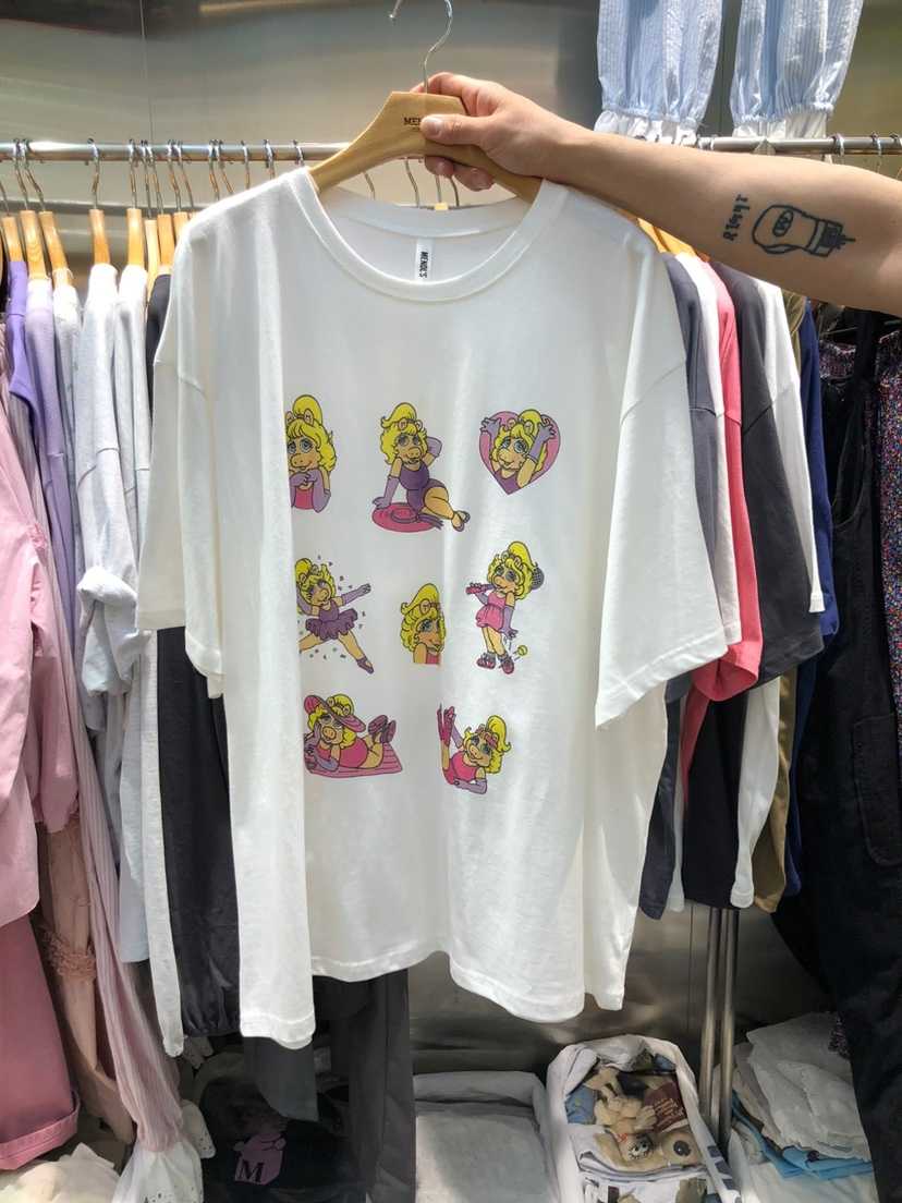 MENDL S東大門代購女裝新品人氣休閑真品熱賣推薦職業25春夏T恤MENDL ST恤