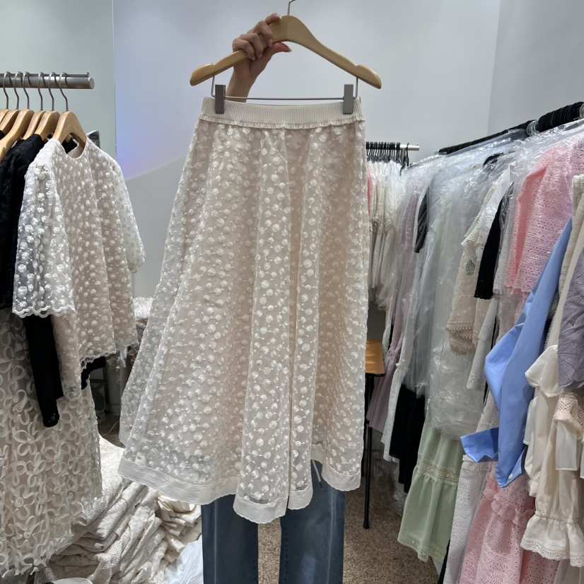 A東大門實拍女裝新品時尚25春夏推薦真品職業人氣半身裙中短裙A STORE半身裙/中短裙