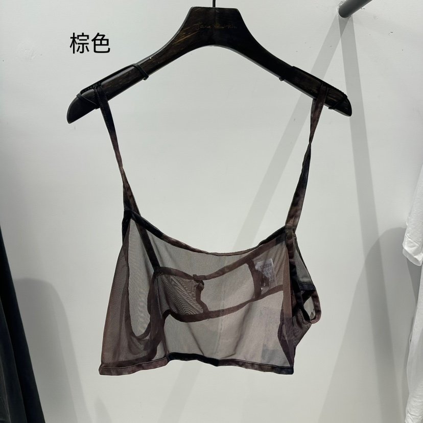 JANE BIRKIN東大門代購女裝新款真品人氣熱賣吊帶背心透明JANE BIRKIN設計師品牌吊帶/背心