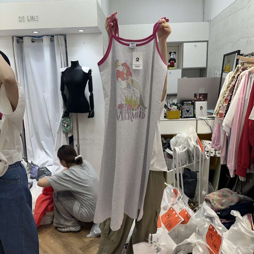 DE LINE韓國代購女士新品時尚休閑推薦真品職業25春夏連衣裙DE LINE連衣裙
