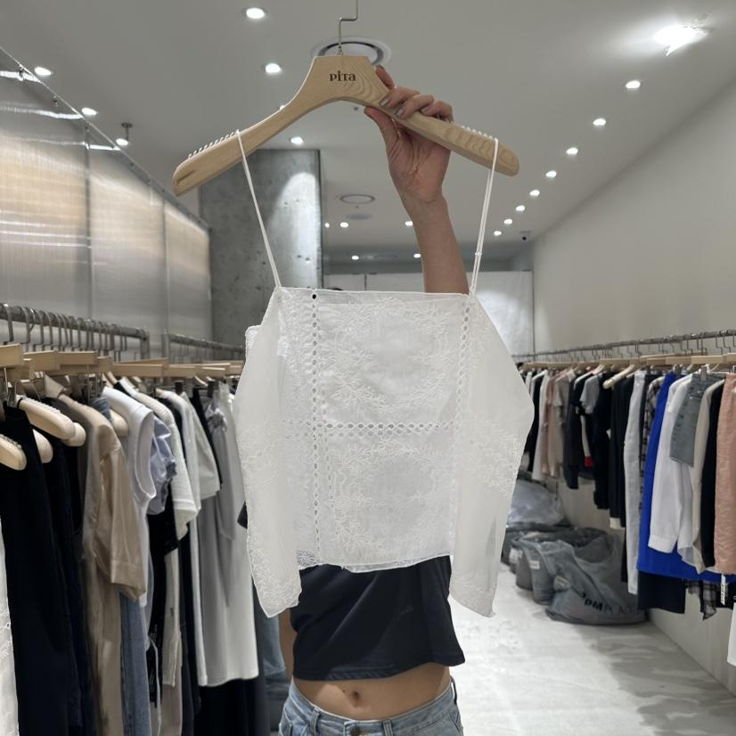 PITA東大門直郵女裝新款熱賣時尚25春夏休閑真品吊帶背心蕾絲THE VERLIN/piTa吊帶/背心