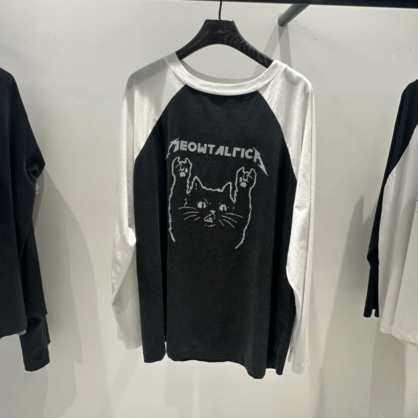 JANE BIRKIN韓國直郵女裝新款休閑熱賣推薦真品時尚長袖T恤JANE BIRKIN設計師品牌長袖T恤