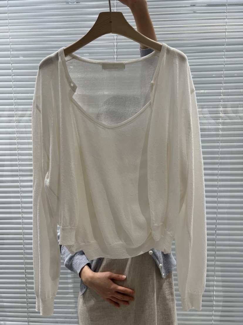 FF韓國㊣直郵東大門代購女裝新品時尚休閑25春夏套裝羊毛衫FF/SUNDAY套裝