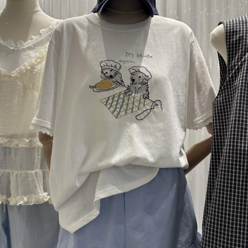 MIMME直郵韓國代購㊣女裝新款熱賣25春夏時尚休閑人氣推薦T恤MIMMET恤