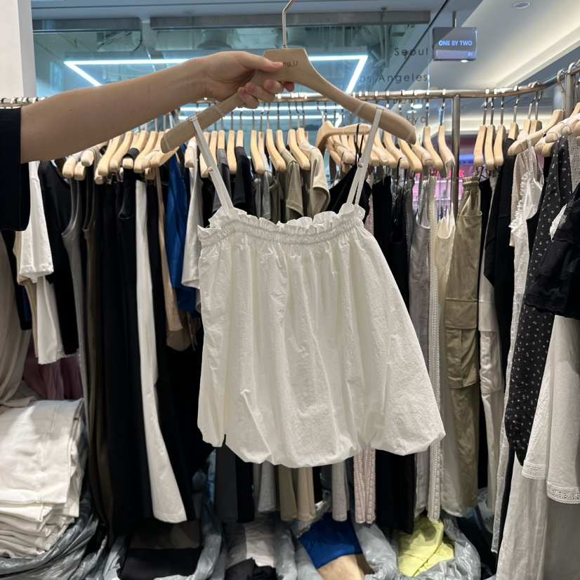 HONG.U東大門直郵女士新品25春夏推薦熱賣人氣休閑吊帶背心HONG.U吊帶/背心
