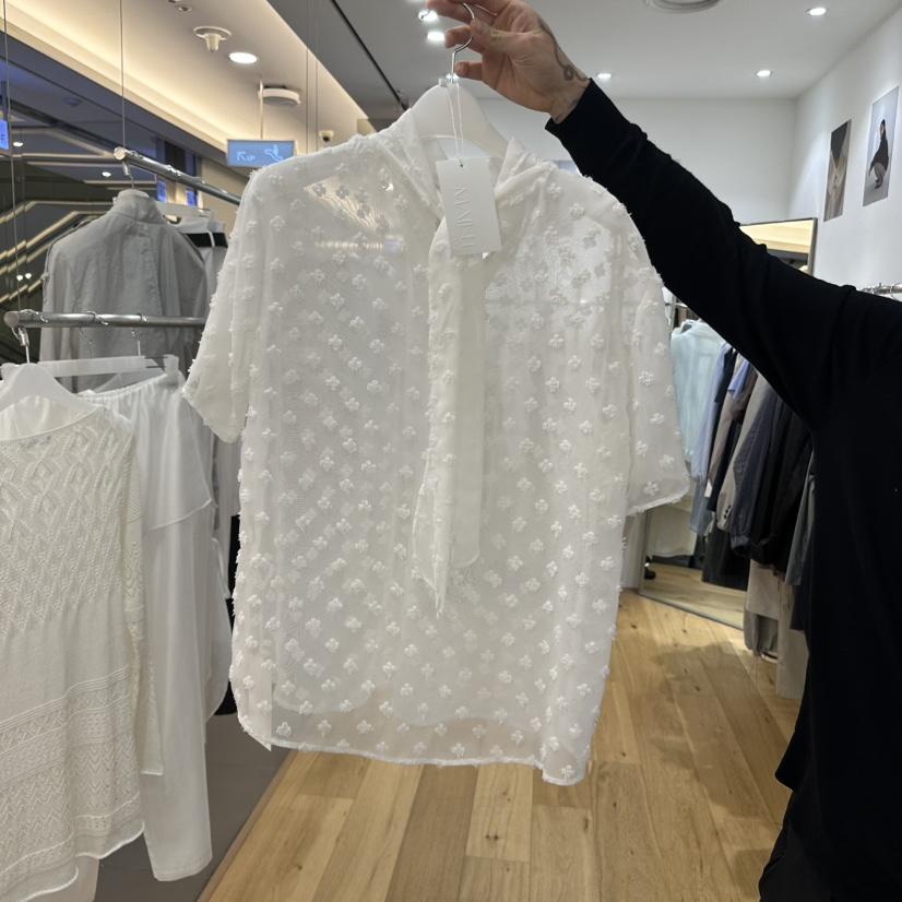 MAINT東大門實拍女士新品職業休閑熱賣25春夏人氣襯衫蕾絲衫MAINT襯衫/蕾絲衫