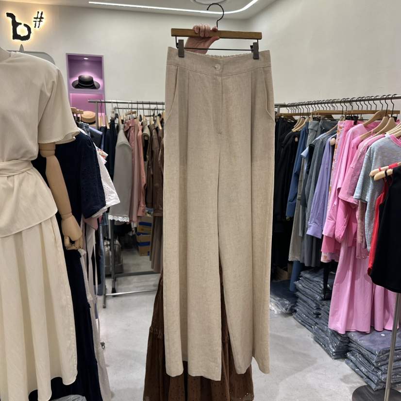 BISHOP東大門實拍女裝新品真品推薦休閑職業25春夏熱賣休閑褲b#/BISHOP休閑褲