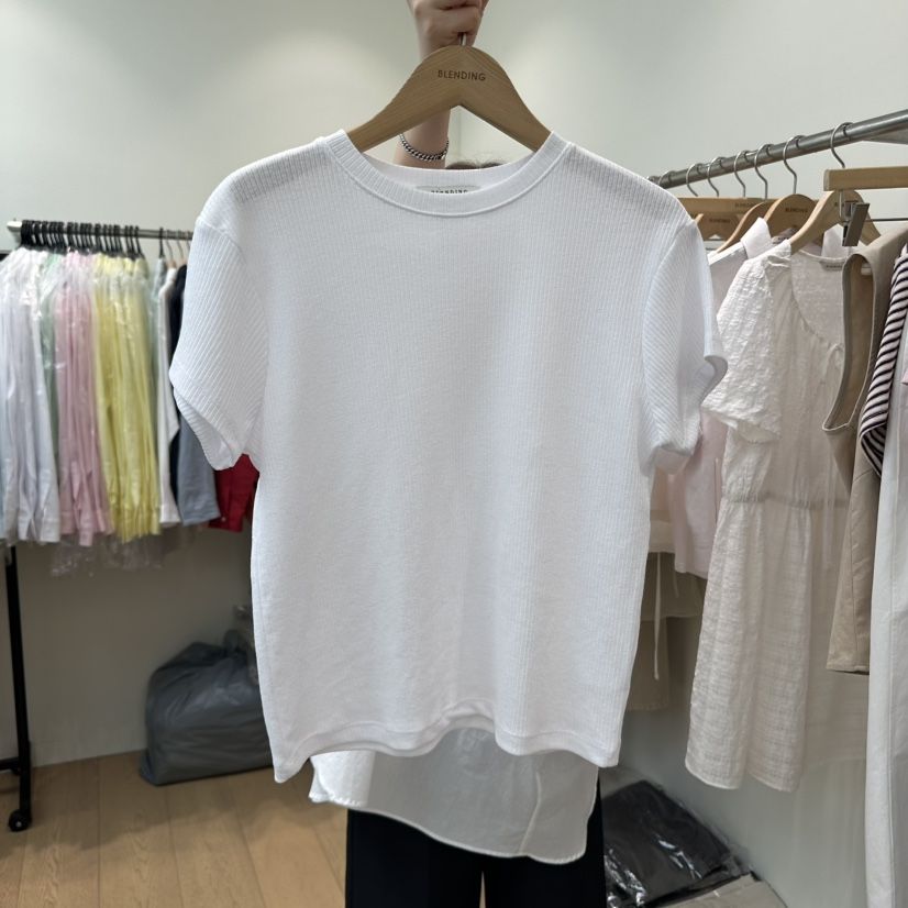 BLENDING-p東大門直郵女士新品熱賣時尚休閑真品人氣推薦T恤BLENDINGT恤