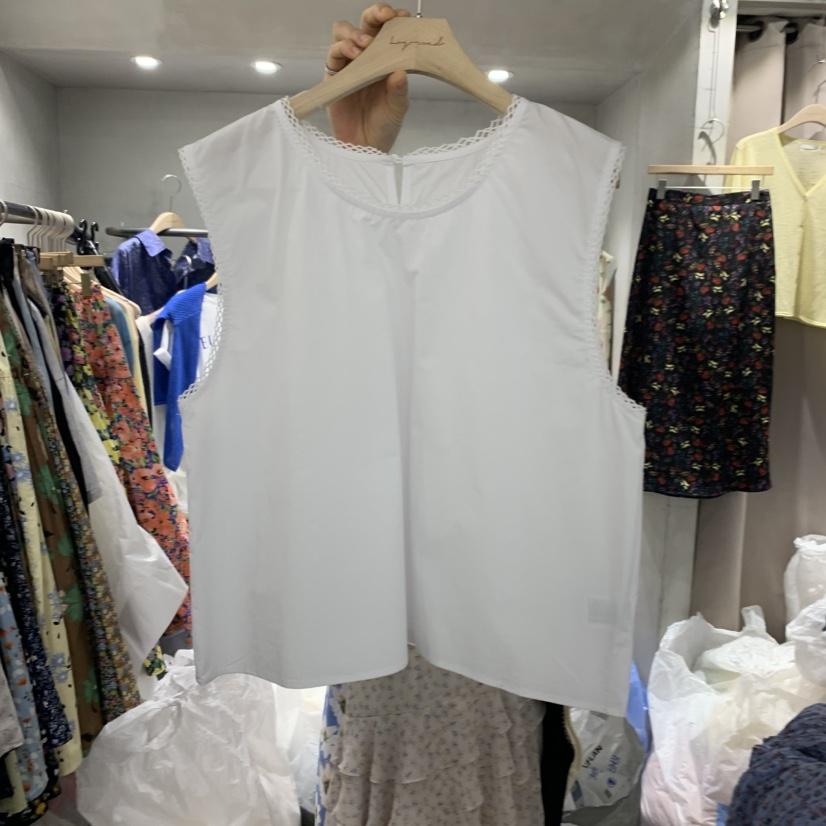 LOGROAD韓國代購女裝新款25春夏熱賣人氣真品職業休閑吊帶背心LOG ROAD吊帶/背心