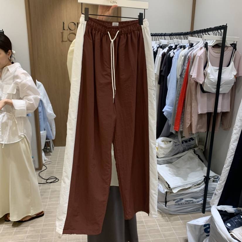 LOFN東大門實拍女士新款真品25春夏熱賣人氣推薦職業休閑褲LOFN休閑褲