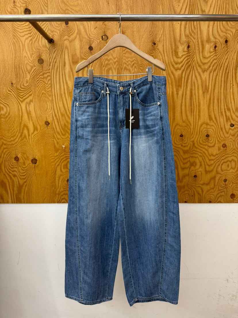 PROJECTVIEW東大門實拍女裝新款休閑熱賣時尚25春夏牛仔褲亞麻PROJECTVIEW牛仔褲