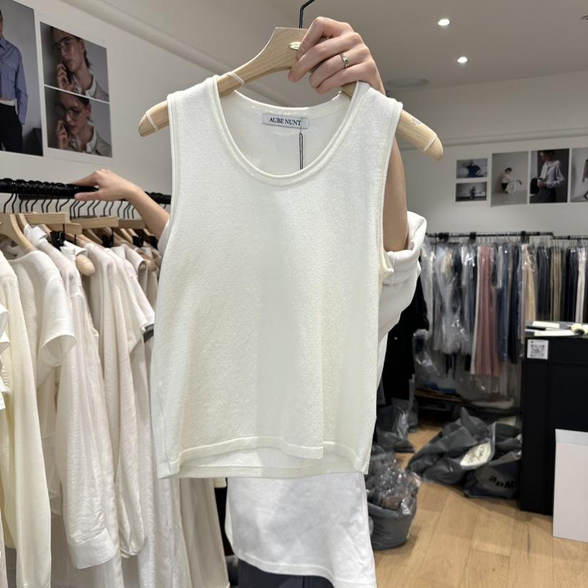 aube nunt東大門實拍女裝新品25春夏熱賣職業人氣吊帶背心aube nunt吊帶/背心