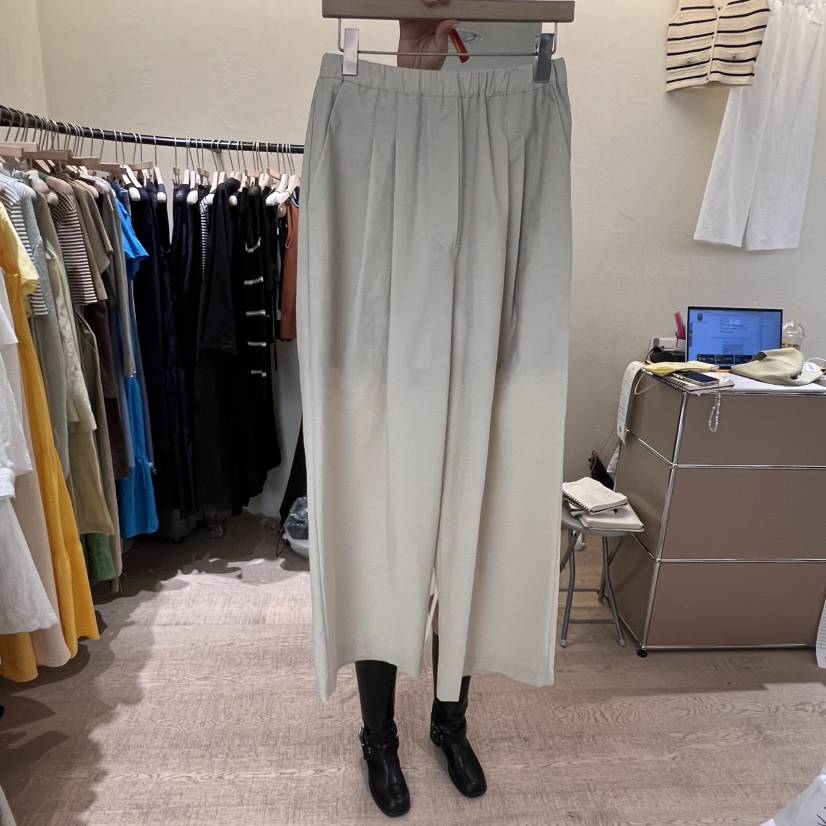 W AND J東大門代購女裝新品熱賣人氣時尚真品25春夏休閑褲W AND J休閑褲