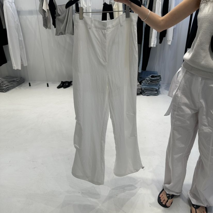 OSOO韓國代購女士新品時尚休閑熱賣25春夏真品人氣推薦休閑褲OSOO休閑褲