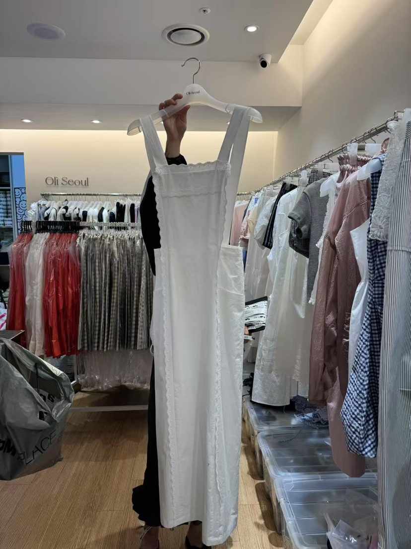 OLI SEOUL韓國直郵女裝新款真品25春夏推薦職業休閑連衣裙OLI SEOUL連衣裙