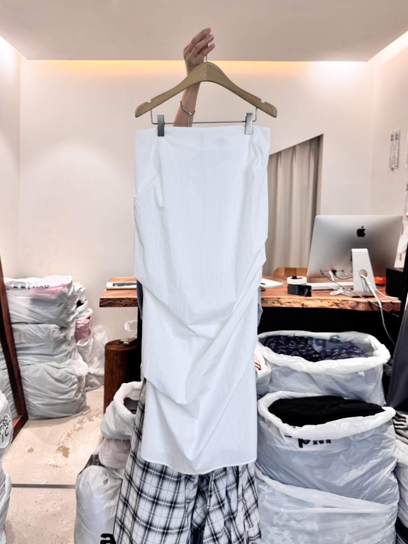FRIC東大門實拍女士新品休閑推薦人氣熱賣25春夏職業真品長裙FRIC長裙