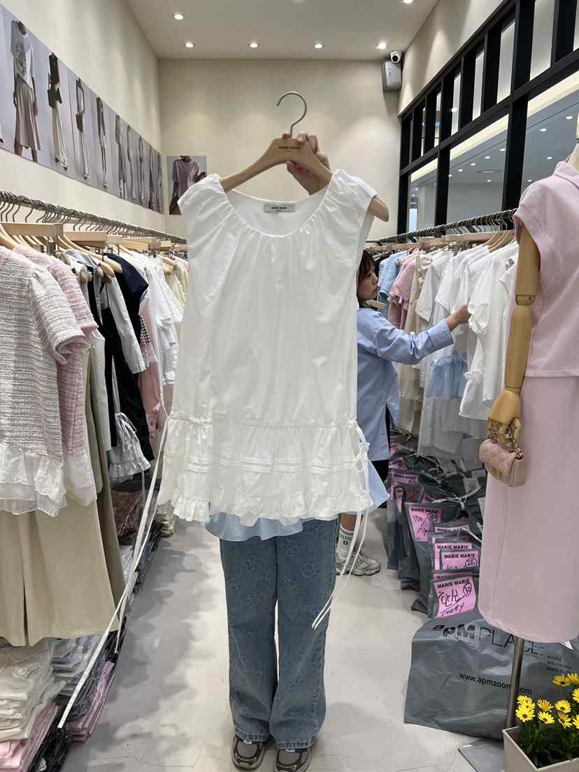 MARIE MARIE東大門代購女裝新品推薦時尚25春夏人氣吊帶背心MARIE MARIE吊帶/背心