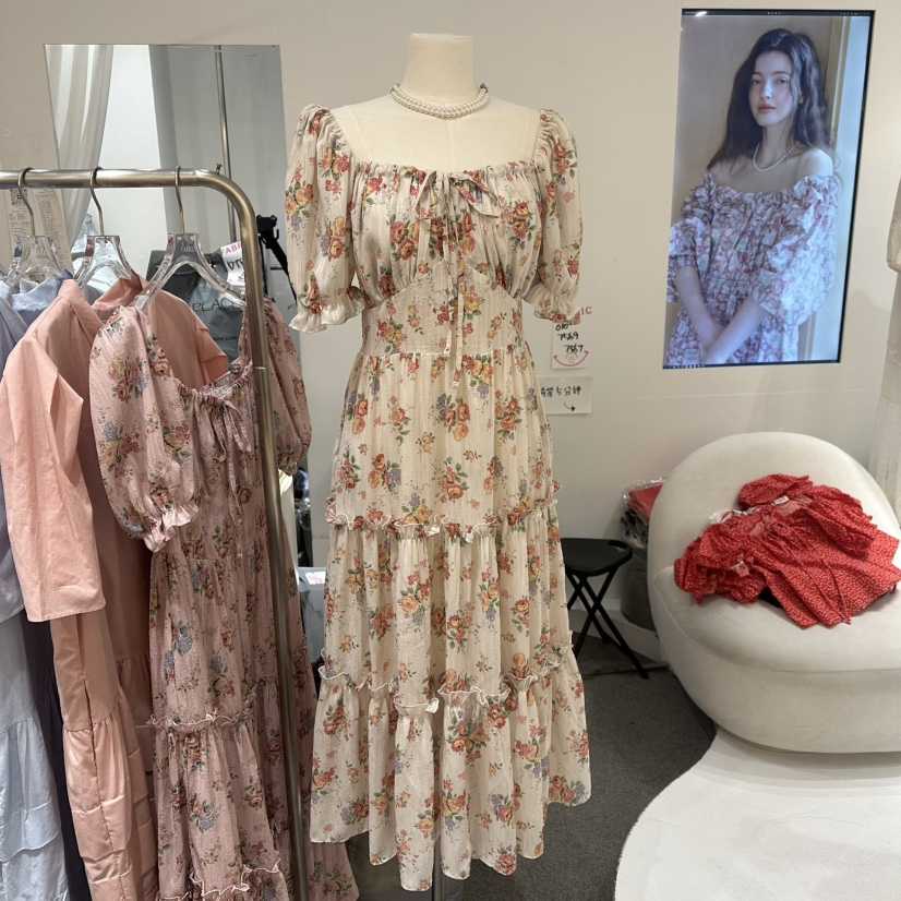 FABRIC韓國代購女裝新款人氣時尚推薦休閑熱賣25春夏連衣裙FABRIC連衣裙