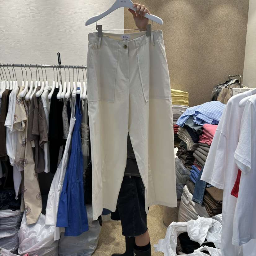 HEIL韓國㊣直郵東大門代購女裝新款熱賣推薦時尚25春夏休閑褲HEIL休閑褲