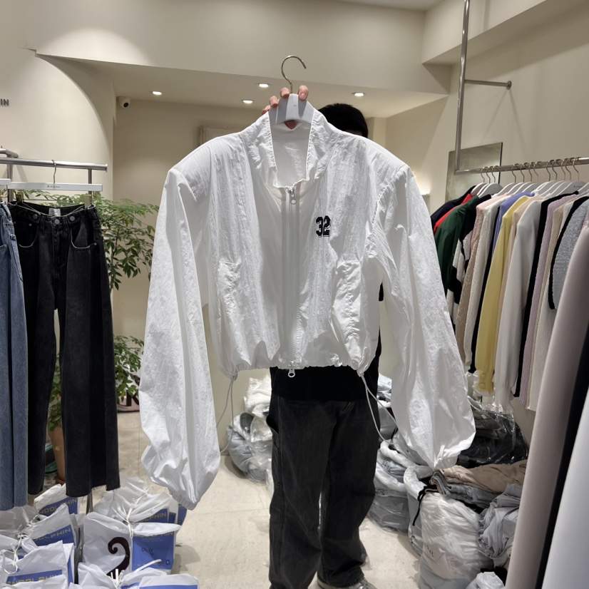 ENDOLPHIN直郵韓國代購㊣女裝新品推薦時尚熱賣25春夏夾克拉鏈ENDOLPHIN夾克