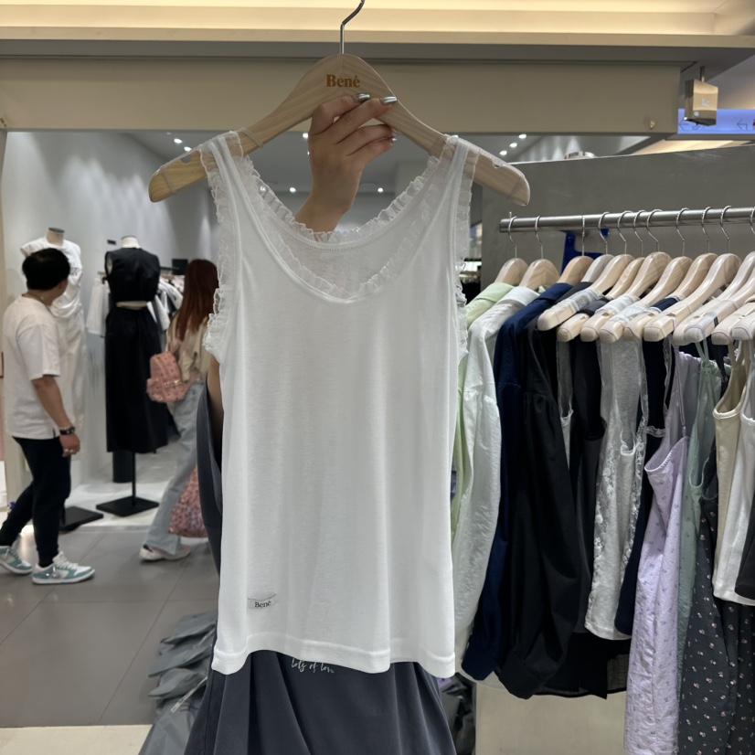 BENE韓國直郵㊣東大門實拍女裝新款休閑25春夏時尚吊帶背心BENE吊帶/背心