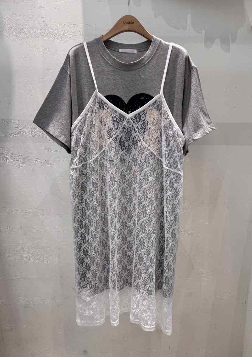 LOVABLE韓國直郵女裝新品推薦25春夏時尚休閑真品熱賣連衣裙LOVABLE連衣裙