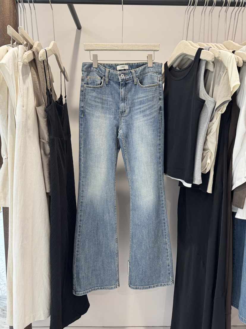 ALATE東大門代購女裝新品25春夏休閑時尚真品職業熱賣牛仔褲LEGACY牛仔褲