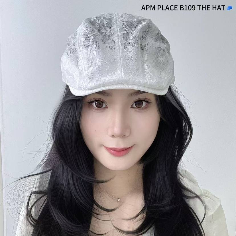 THE HAT-P韓國直郵女士新品時尚推薦熱賣人氣25春夏職業帽子THE HAT帽子