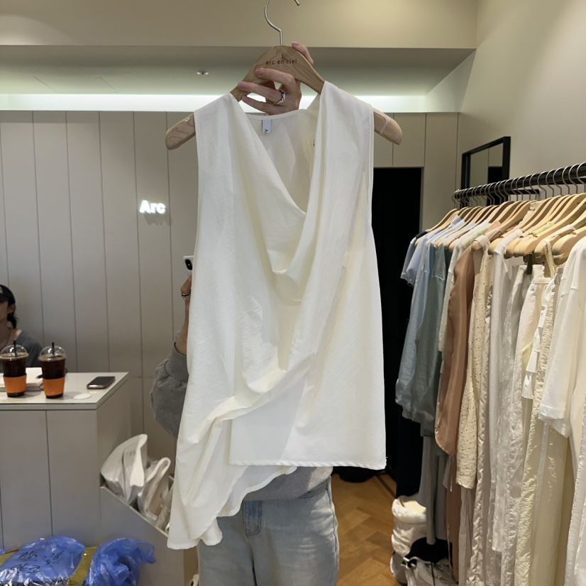 ARC韓國代購女裝新品25春夏休閑真品職業推薦人氣熱賣吊帶背心ARC EN CIEL吊帶/背心