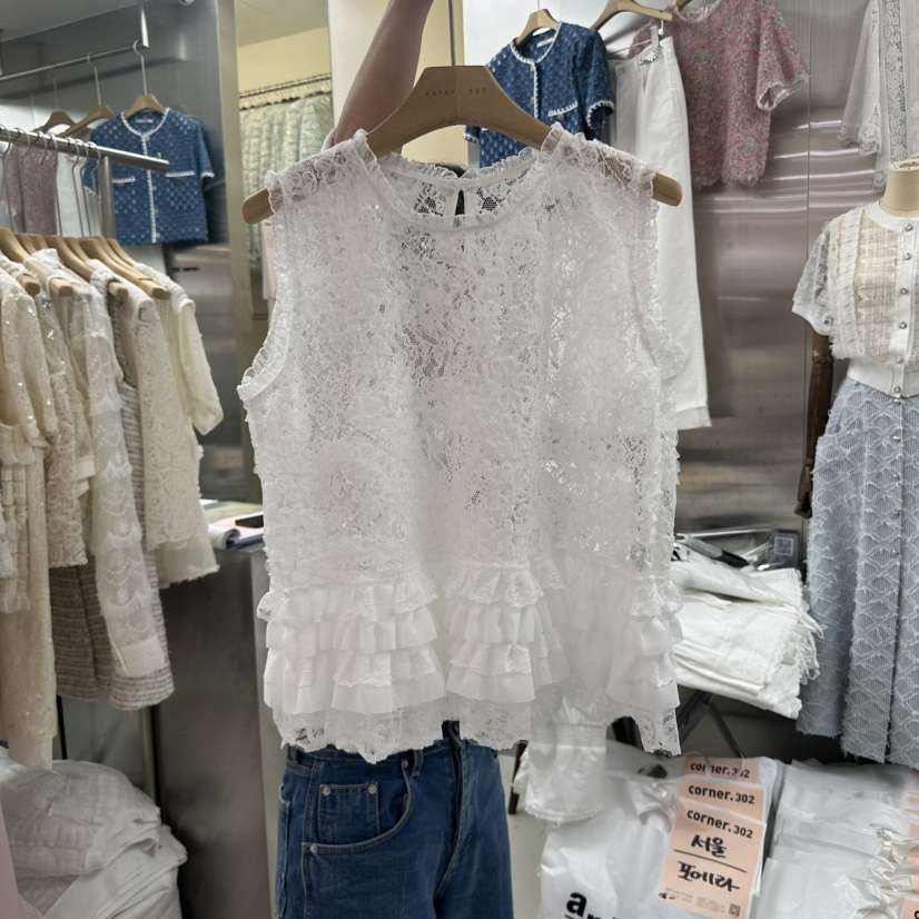 CORNER韓國直郵㊣東大門實拍女裝新品休閑推薦人氣吊帶背心CORNER.302吊帶/背心