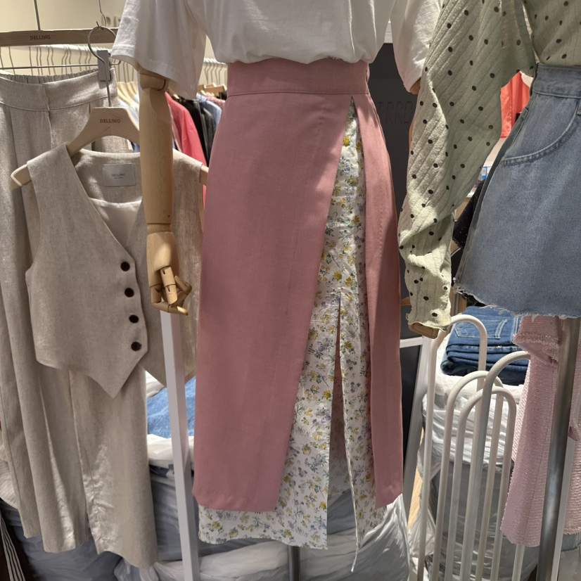 DELLING韓國直郵㊣東大門實拍女裝新品25春夏推薦時尚熱賣長裙DELLING長裙