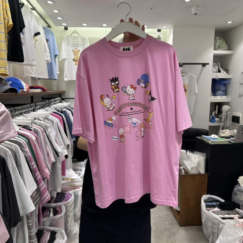 EVE直郵韓國代購㊣女裝新品熱賣休閑25春夏推薦時尚人氣T恤EVET恤