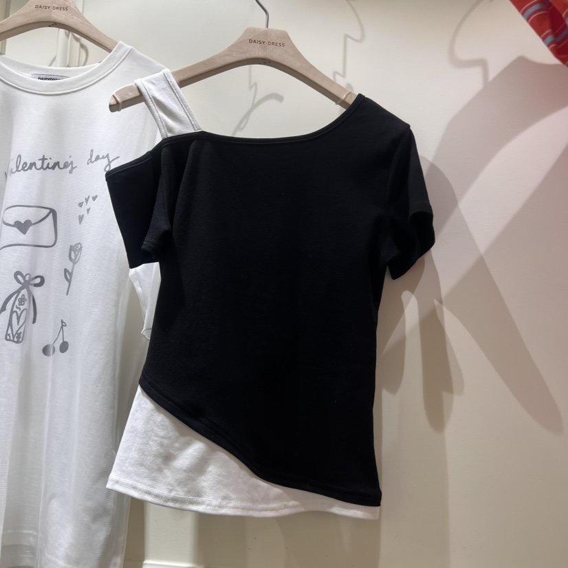 DAISY DRESS韓國直郵女裝新品25春夏人氣熱賣職業時尚真品T恤DAISY DRESST恤