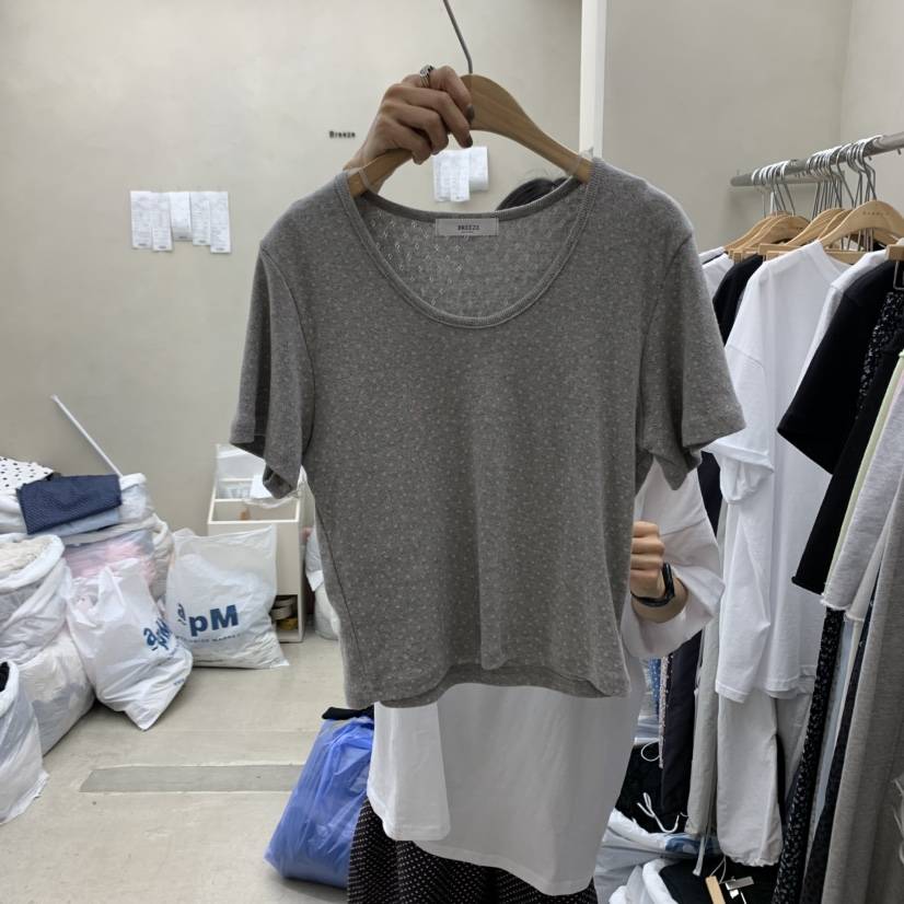 BREEZE東大門實拍女士新品時尚職業熱賣真品人氣推薦休閑T恤BREEZET恤
