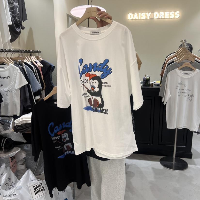 DAISY DRESS東大門代購女裝新品職業時尚真品人氣25春夏T恤DAISY DRESST恤